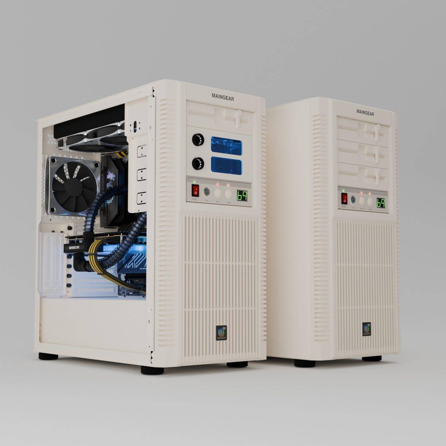 全球限38台:MAINGEAR推出复古Retro98系列游戏PC整机