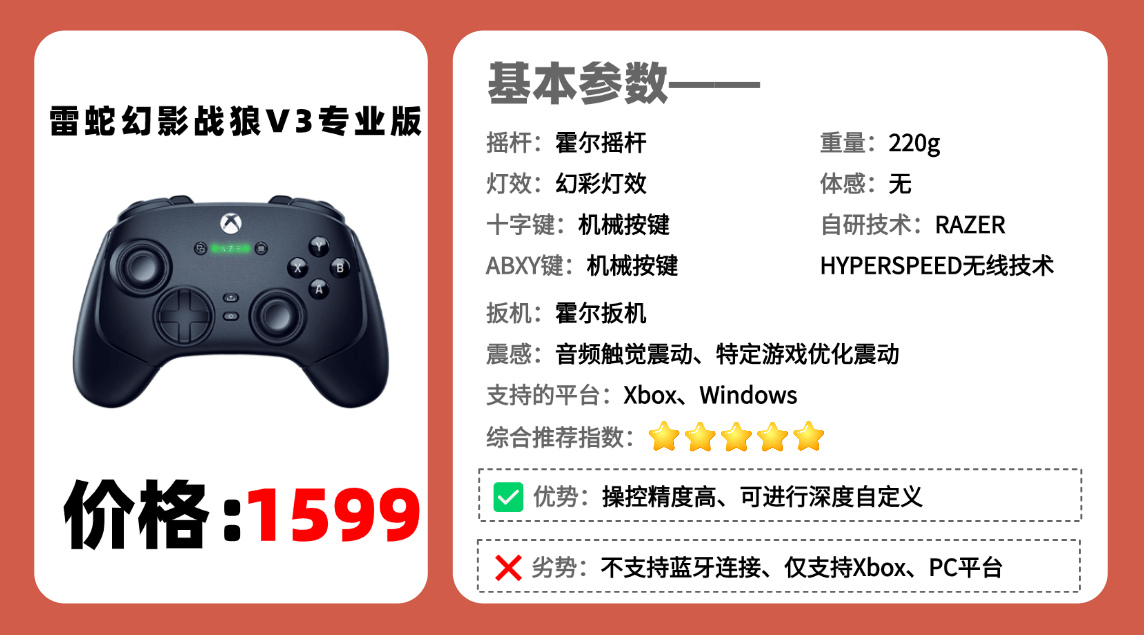 新手有什么Switch手柄推荐?2026年十大游戏手柄性价比排行推荐!